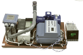 One of the flow rigs used on the 3 term (PID) controllers training course