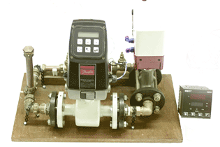One of the flow rigs used on the 3 term (PID) controllers training course