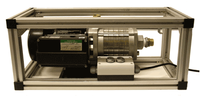 Candidates on the solar renewable energy training course use our 5 stage pump when connecting up solar hot water panels