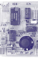 One of the practical exercises on the electronics course: Fault finding on a digital capacitance meter