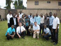 Some of the 2012 intake of candidates - click to download a high res jpeg