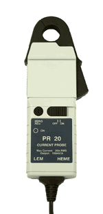 The current probe used on the ac inverter drive training course