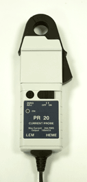 Test equipment used on the ac inverter drives training course: a current probe