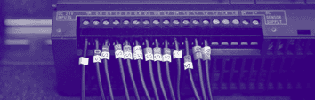 One of the practical exercises on the programmable logic controllers course: Testing the voltages on the input and output terminals of a plc during the fault-finding exercises