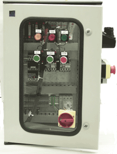 We have designed a special training rig so that the candidates actually build the circuits that we give them, using real industrial components, following the circuit diagrams provided in week 3 of the electrical maintenance skills training course