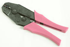 We use professional crimping tools on the electrical maintenance skills training course