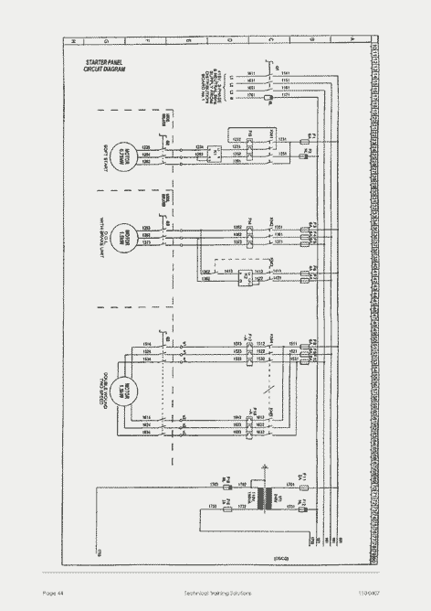 This is page 44 of book 3 of the course notes for the electrical maintenance skills training course