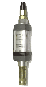 One of the flow meters used on the hydraulics training course