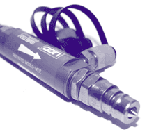 One of the hydraulic components used on the training course