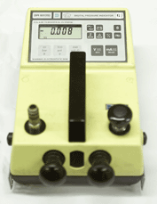 One of the industrial pressure sources used on the instrumentation training course