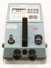 One of the industrial pressure sources used on the instrumentation training course