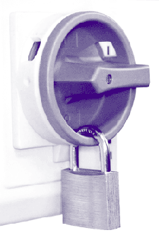 One of the issues considered on the Duty Holder course: The various types of electrical isolation points and how to secure them properly.