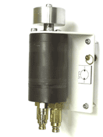 One of the hydraulic motors used on the hydraulics training course