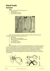This is page 18 of the course notes for the basic engineering skills for operators course