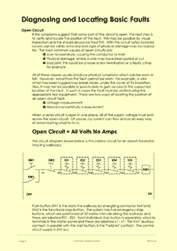 This is page 80 of the course notes for the electrical fault-finding part of the course