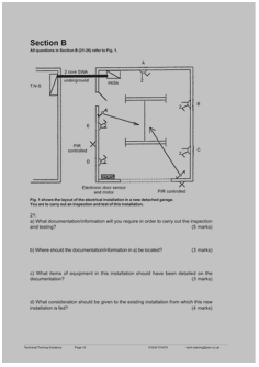 This is page 10 of the pre-course notes issued to candidates who have enrolled on the inspection and testing training course