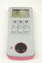 One of the PAT testers used on the portable appliance testing training course