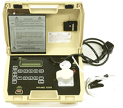 One of the PAT testers used on the portable appliance testing training course