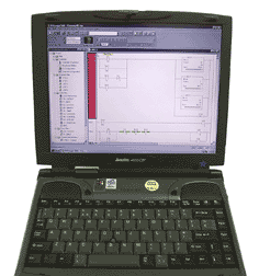 This is one of the pc-based software packages used on the plc maintenance training course