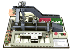 This is one of the industrial simulators used on the plc maintenance training course