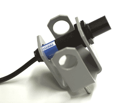 One of the optical proximity switches which candidates interconnect in the practical exercises to form various useful systems on the pneumatics course