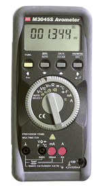 Candidates on the electronics training course make measurements using precision multimeters to confirm the serviceability of passive and active electronic components