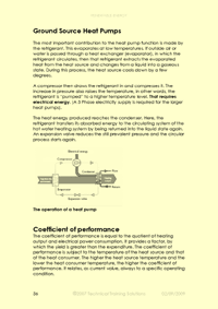 This is page 36 of the course notes for the solar renewable energy training course, looking at the potentials for ground source heat pumps