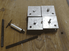 Candidates use thread repair tools on the basic engineering fitting skills course