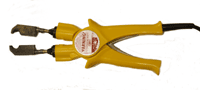 One of the soldering tongs used on the maintenance of plumbing systems course