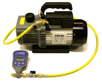 This is the vacuum pump used on the air conditioning course