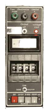 One of the Time Electronics current calibrators used on the control and instrumentation training course