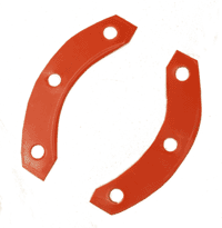 Candidates make gaskets on the mechanical maintenance training courses