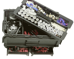 The tools used for the control and instrumentation training course