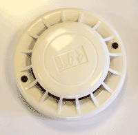 One of the detectors for demonstration on the fire alarm system installation training course