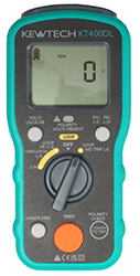 One of the test instruments used on the inspection and testing (C&G 2391) training course - an earth fault loop impedance tester