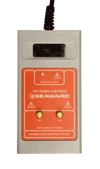 The calibration checkbox used on the PAT testing course