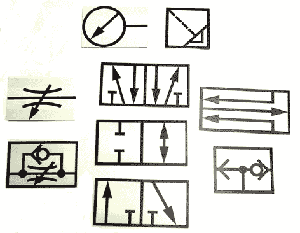 We use large magnetic symbols to ISO 1219-1 of pneumatic components (which stick onto whiteboards) so that our instructors can explain how the components function and how they are interconnected to create useful systems on the Pneumatic training course